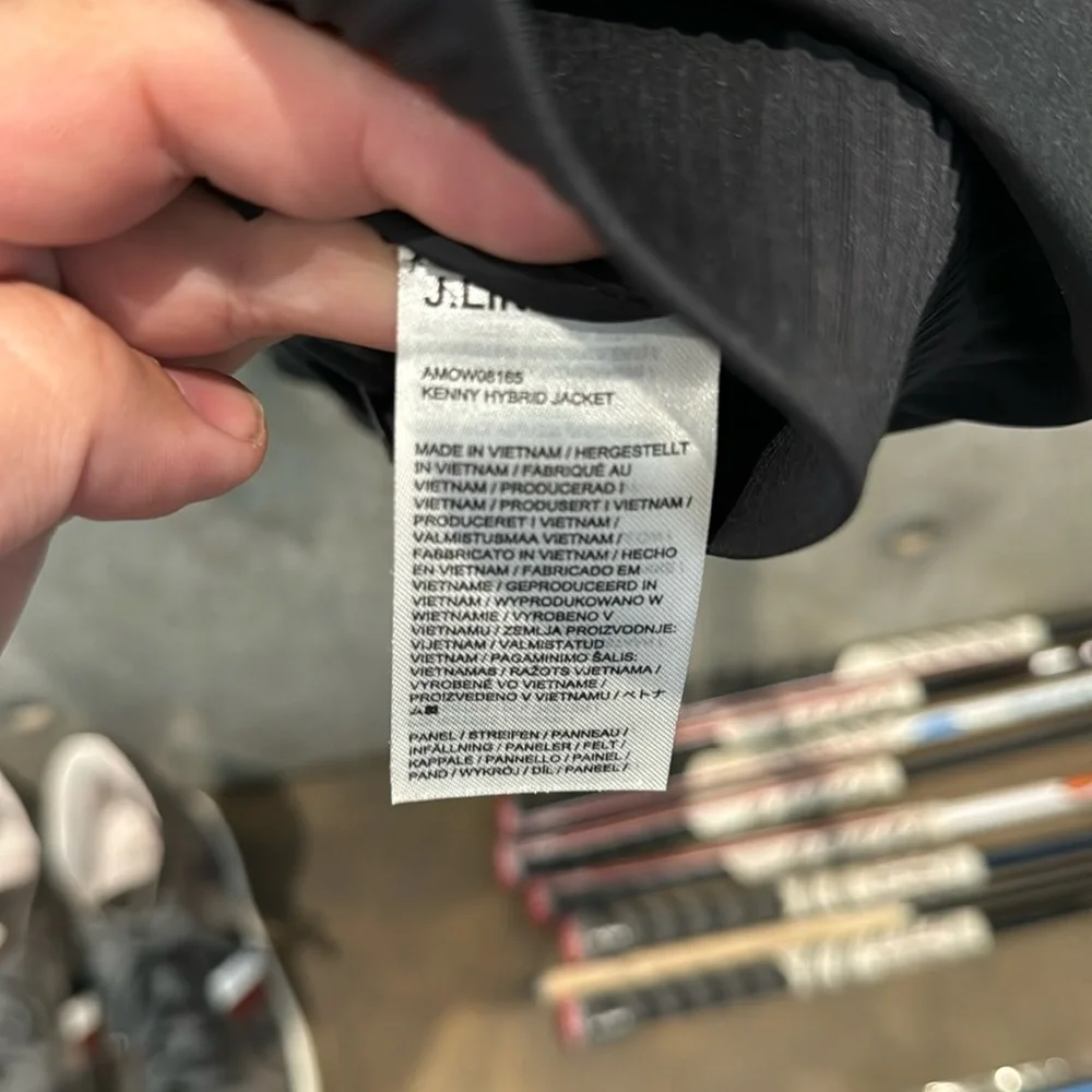 NWOT. J. Lindeberg Kenny Hybrid Jacket - Picture 4 of 7